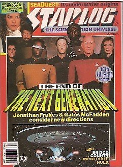 STARLOG #204 NM STAR TREK NEXT GENERATION ENDS SEAQUEST MAG NM 1ST PRINT