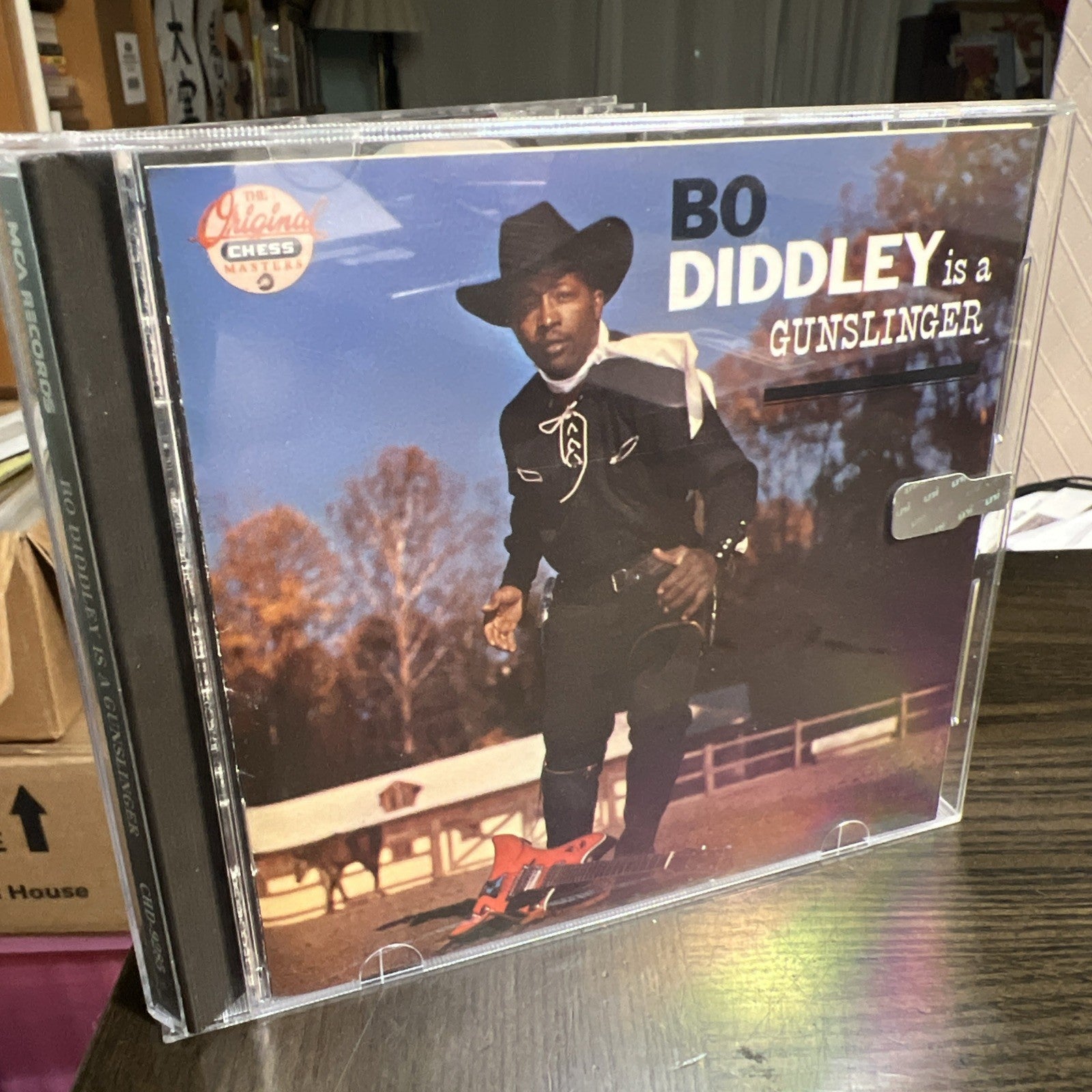 BO DIDDLEY-BO DIDDLEY IS A GUNSLINGER CD ORIGINAL CHESS MASTERS
