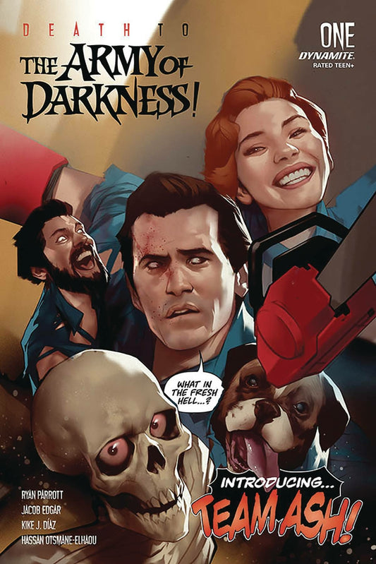 DEATH TO ARMY OF DARKNESS #1 COVER A OLIVER DYNAMITE NM 1ST PRINT 2020