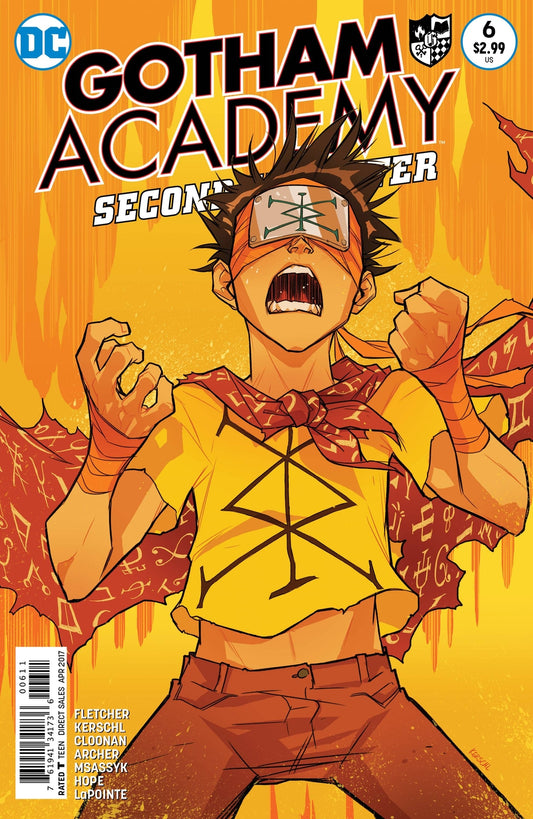 GOTHAM ACADEMY SECOND SEMESTER #6 NM 1ST PRINT