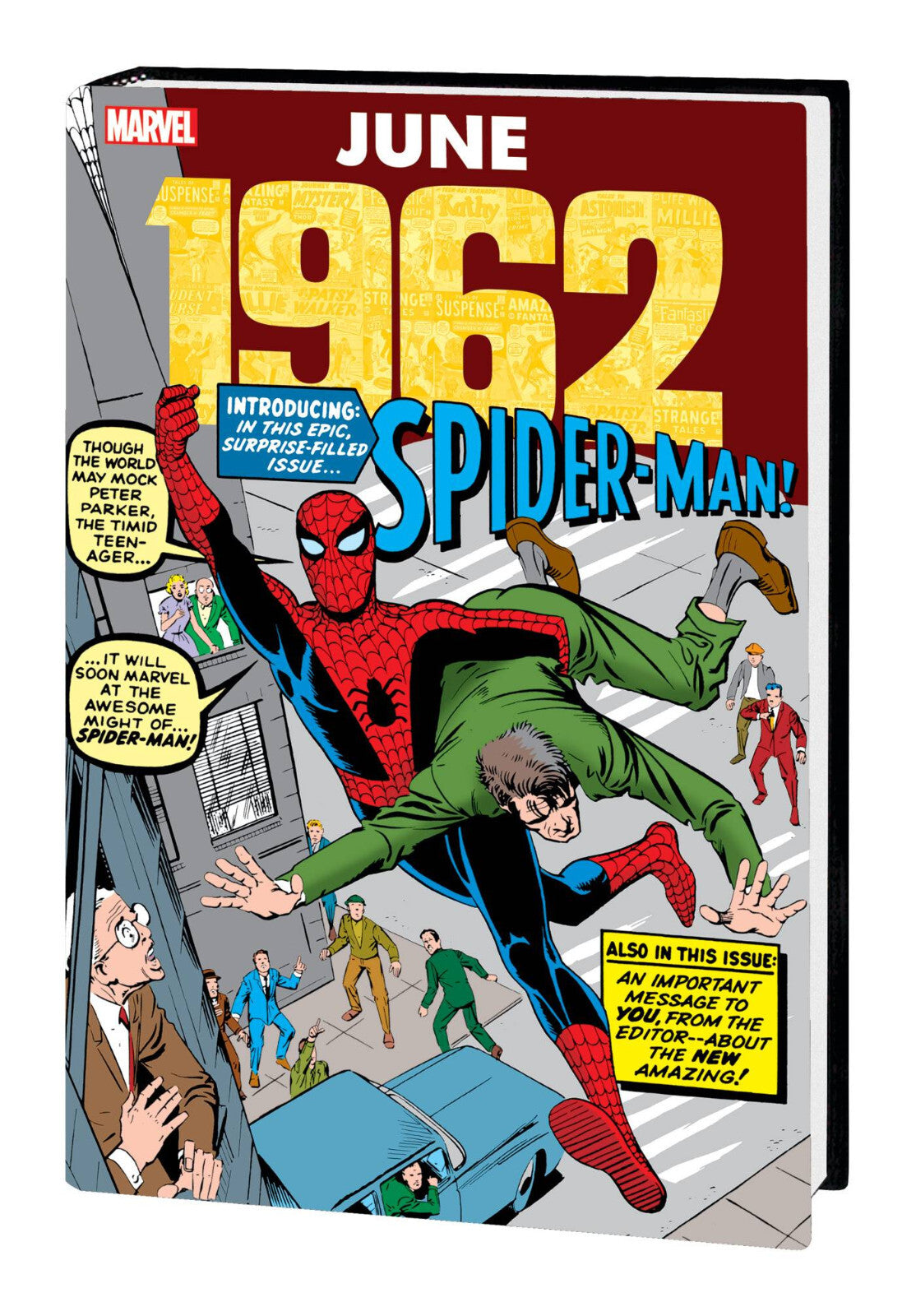 MARVEL JUNE 1962 OMNIBUS HARDCOVER DITKO KIRBY STAN LEE DITKO COVER NEW