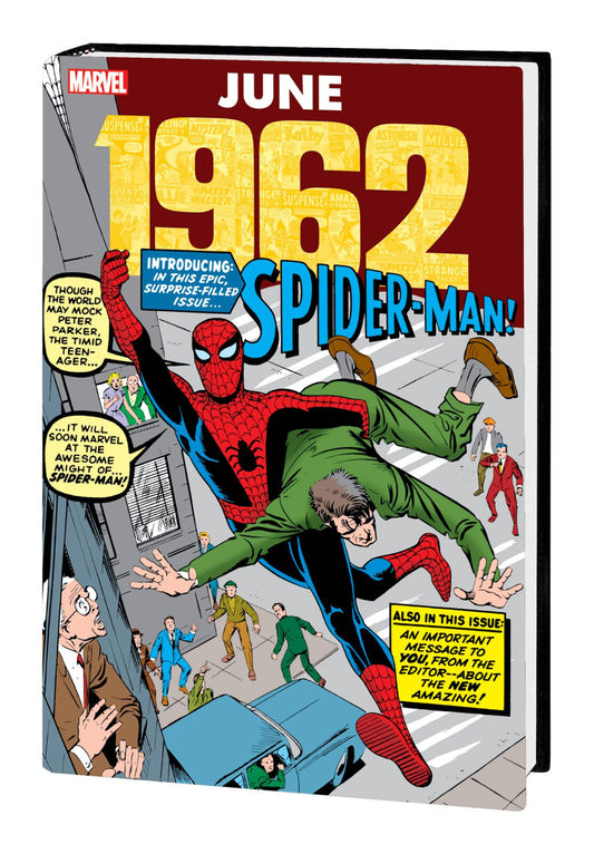 MARVEL JUNE 1962 OMNIBUS HARDCOVER DITKO KIRBY STAN LEE DITKO COVER NEW