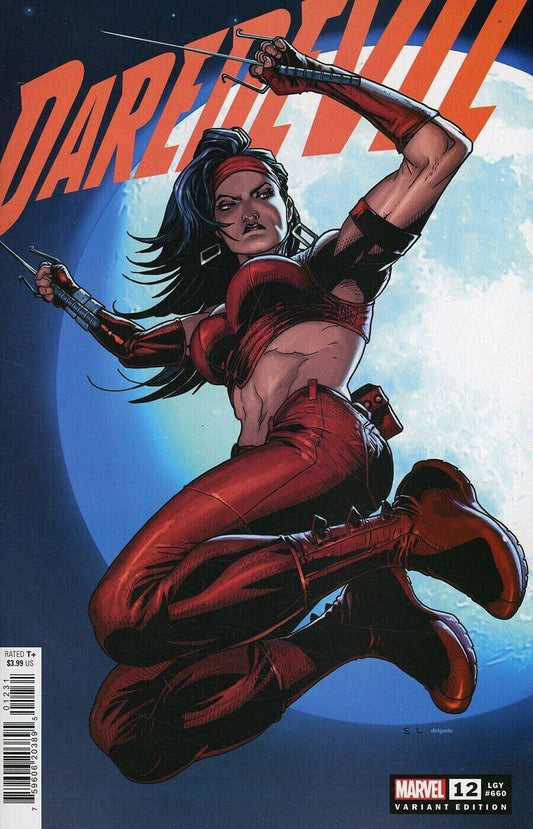 DAREDEVIL #12 MARVEL COMICS 2023 ELEKTRA VARIANT COVER NM CHIP ZDARSKY
