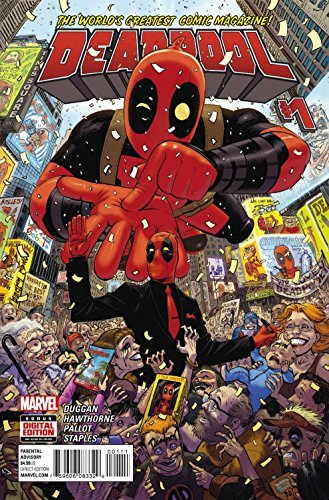DEADPOOL #1 GERRY DUGGAN MIKE HAWTHORNE NM 1ST PRINT