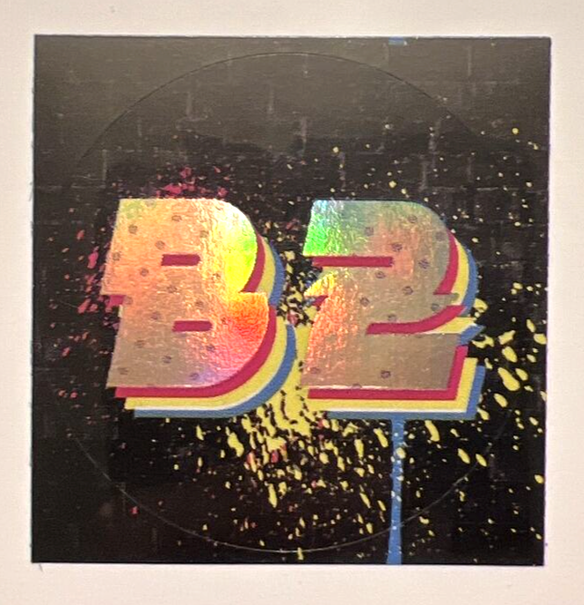 BAD IDEA WAVE 2 B2 REDEMPTION STICKER 2022 MINT UNUSED