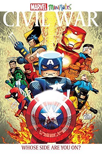 CIVIL WAR #1 SDCC PREVIEWS EXCLUSIVE MINIMATES VARIANT MARVEL NM 1st PRINT