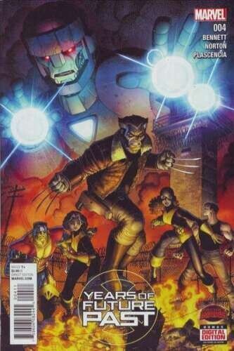 YEARS OF FUTURE PAST #4 X-MEN MARVEL COMICS MAIN COVER NM