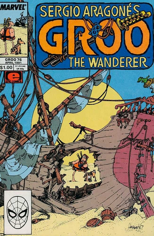 GROO THE WANDERER #76 MARVEL NM 1ST PRINT