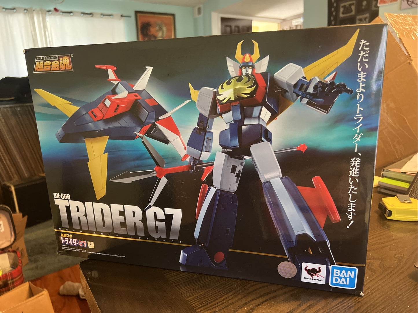 GX-66R UNCHALLENGEABLE TRIDER G7 SOUL OF CHOGOKIN TAMASHII NATIONS BANDAI JAPAN