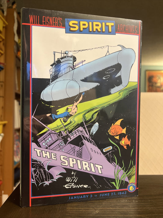 Will Eisner's THE SPIRIT ARCHIVES Volume 6 BRAND NEW Still Sealed MINT!