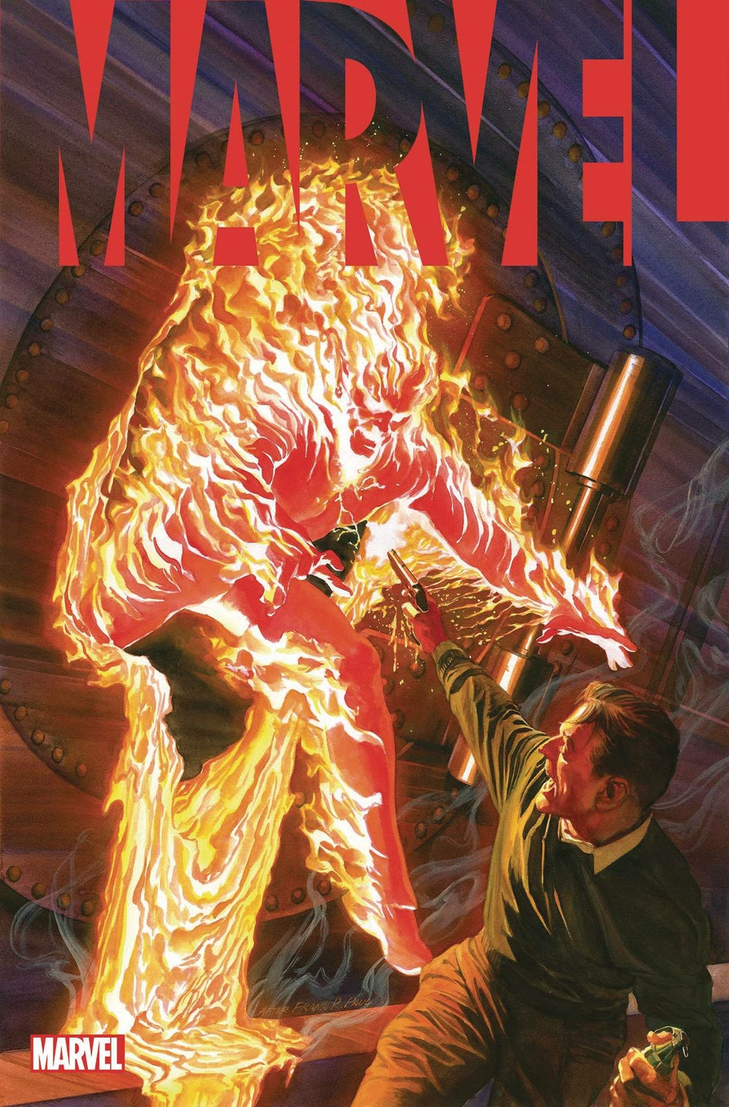 MARVEL #1 ALEX ROSS KURT BUSIEK MARVEL NM 1ST PRINT 2019