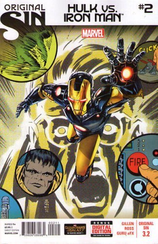 ORIGINAL SIN #3.2: HULK VS. IRON MAN #2 WAID MARK GILLEN KIERON NM 1ST PRINT