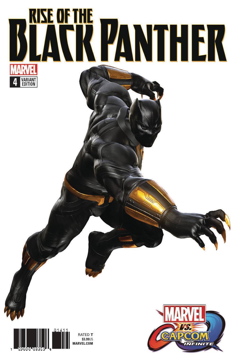 RISE OF BLACK PANTHER #4 OF 6 GAME IMAGE VARIANT LEGACY MARVEL NM