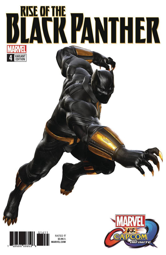 RISE OF BLACK PANTHER #4 OF 6 GAME IMAGE VARIANT LEGACY MARVEL NM