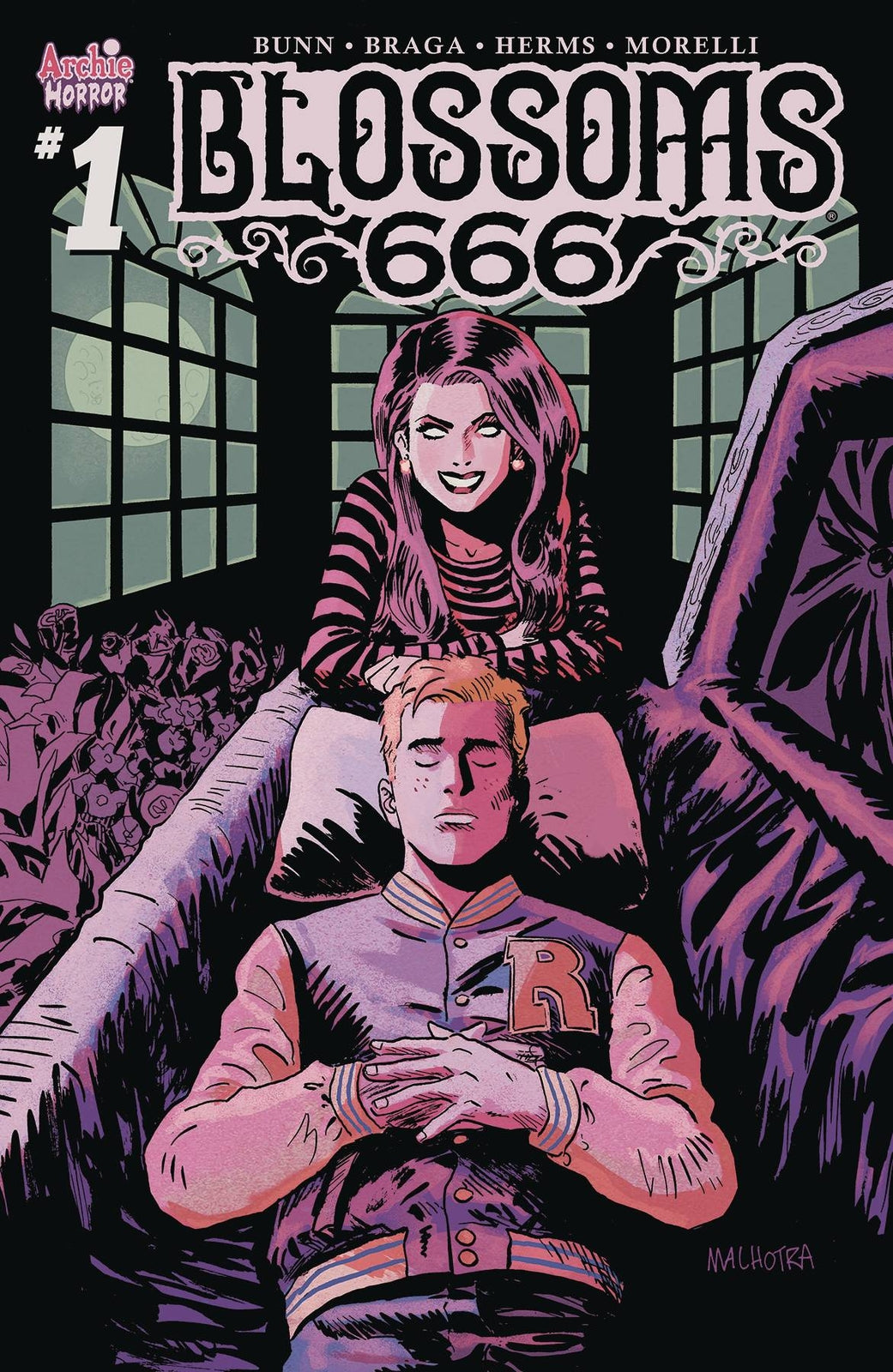 BLOSSOMS 666 #1 COVER E MALHOTRA ARCHIE COMIC PUBLICATIONS NM 1ST PRINT 2019