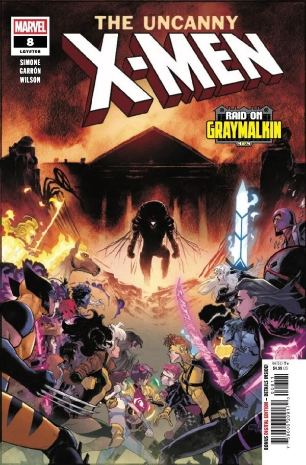 UNCANNY X-MEN #8 MAIN COVER MARVEL COMICS 2025