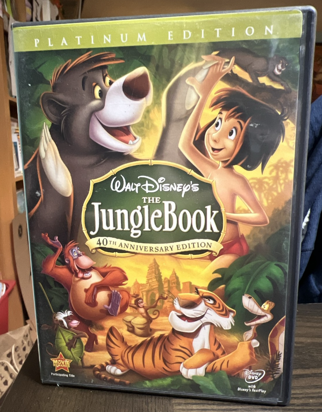 The Jungle Book DVD Platinum Edition Disney 40th Anniversary Edition 2 DVD Set