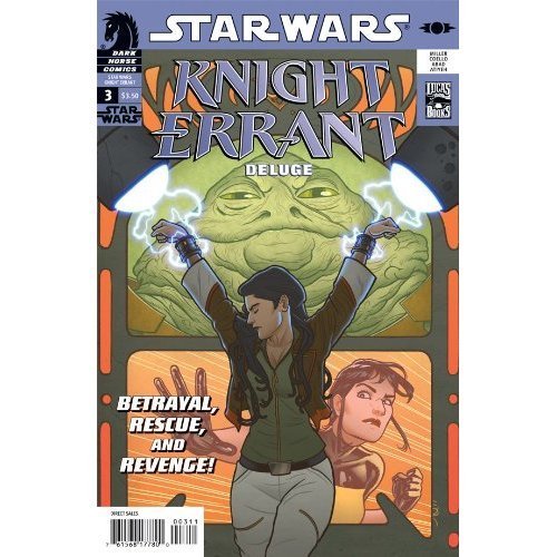 STAR WARS KNIGHT ERRANT DELUGE #3 JOHN JACKSON MILLER AND COELLO A NM 1ST PRINT