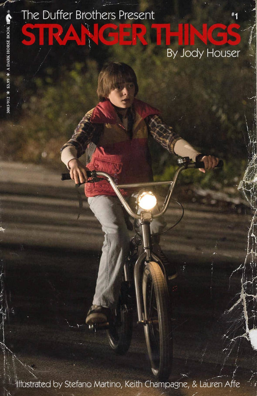 STRANGER THINGS #1 COVER D SATTERFIELD PHOTO VARIANT DARK HORSE NM