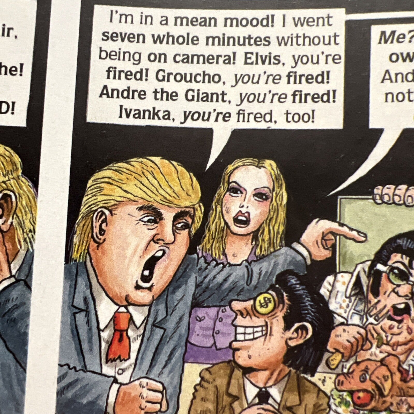 MAD MAGAZINE #43 JUNE 2025 12 PAGES NEW MATERIAL REALITY TV TRUMP APPRENTICE