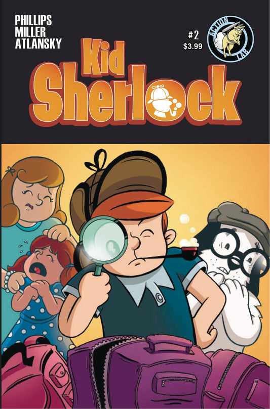 KID SHERLOCK #2 MAIN COVER NM 1ST PRINT ACTION LAB 2018