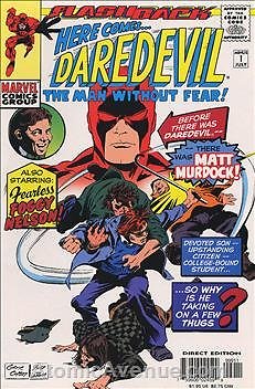 DAREDEVIL #1 FLASHBACK NO INFORMATION VF 1ST PRINT