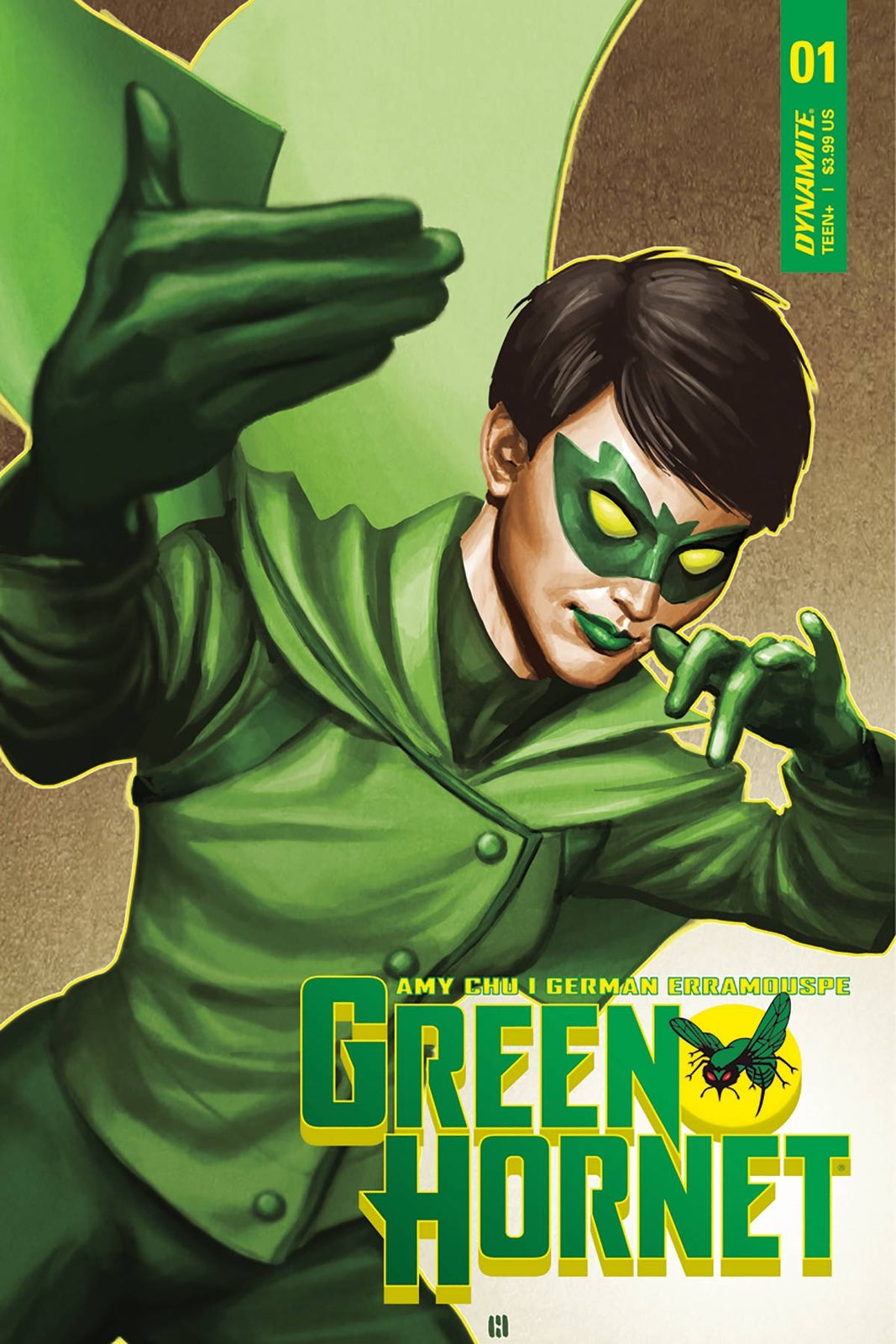 GREEN HORNET #1 COVER A CHOI DYNAMITE NM