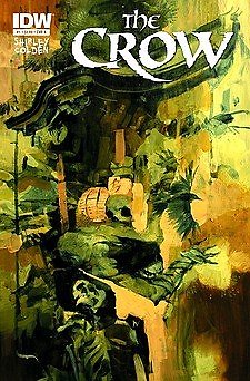 CROW VOL 4 #1 REGULAR COVER JOHN SHIRLEY IDW NM 1st PRINT