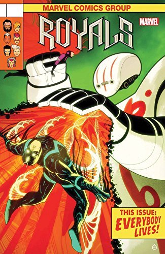 ROYALS #9 DOE LENTICULAR HOMAGE VAR LEGACY  NM 1ST PRINT