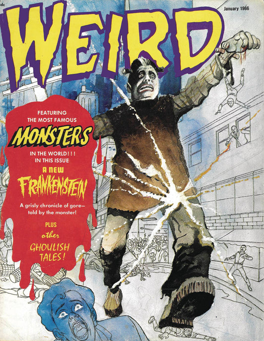 WEIRD MAGAZINE #1 FACSIMILE NM 2022 (JANUARY 1966)