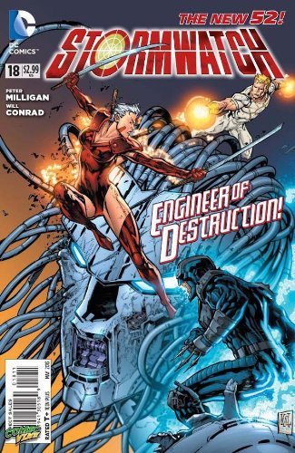 STORMWATCH VOL.5 #18 "THE TEAM BATTLES ONE OF THEIR OWN" PETER MIL NM 1ST PRINT