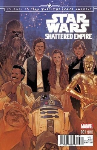 JOURNEY TO STAR WARS FORCE AWAKENS SHATTERED EMPIRE #1 MARCO CHECC NM 1ST PRINT