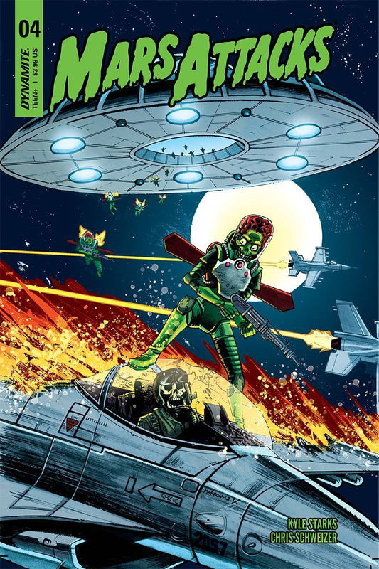 MARS ATTACKS #4 COVER C MARRON DYNAMITE NM 1ST PRINT 2019