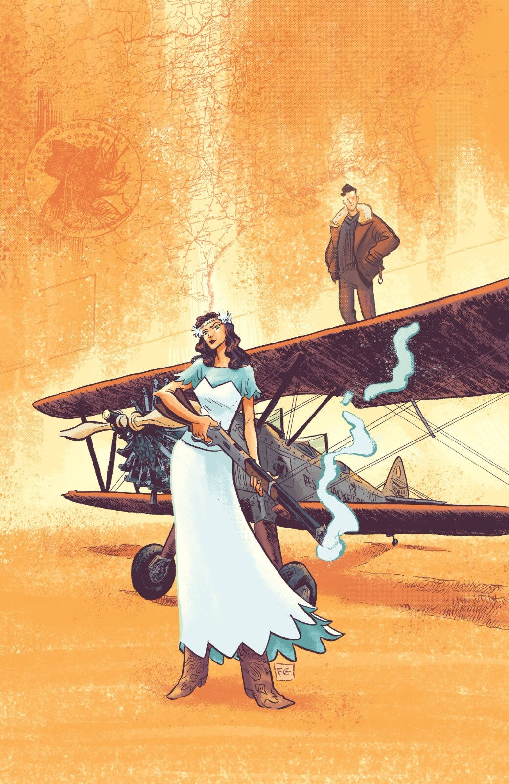 BARNSTORMERS #1 MOON VARIANT LOTAY SNYDER NM DARK HORSE