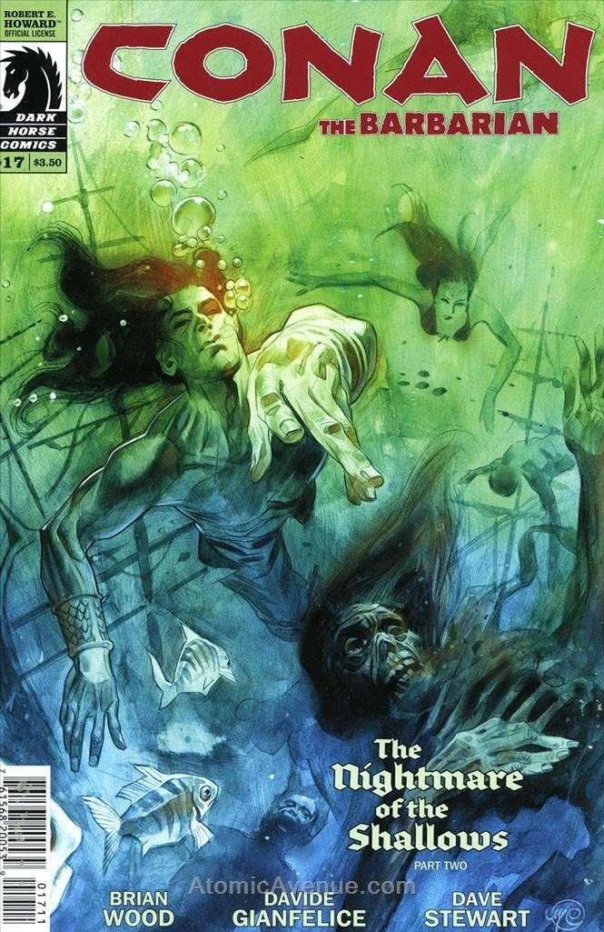 CONAN THE BARBARIAN #17 DARK HORSE 1ST PRINT VFN/NM