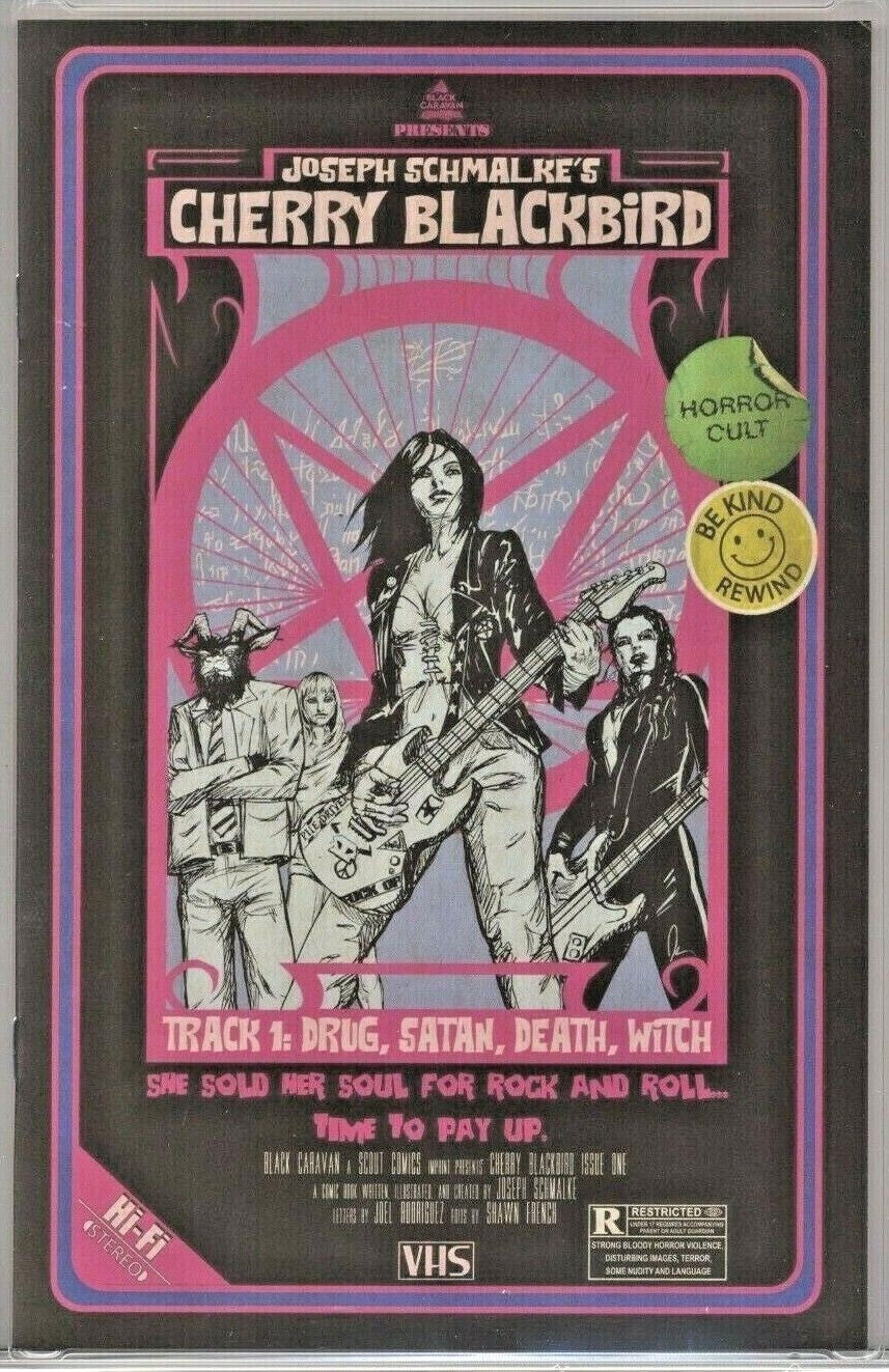 CHERRY BLACKBIRD #1 VHS VARIANT SCOUT COMICS 2021 NM