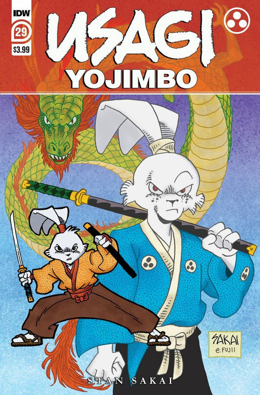 USAGI YOJIMBO #29 MAIN COVER NM 1ST PRINT IDW PUBLISHING 2022