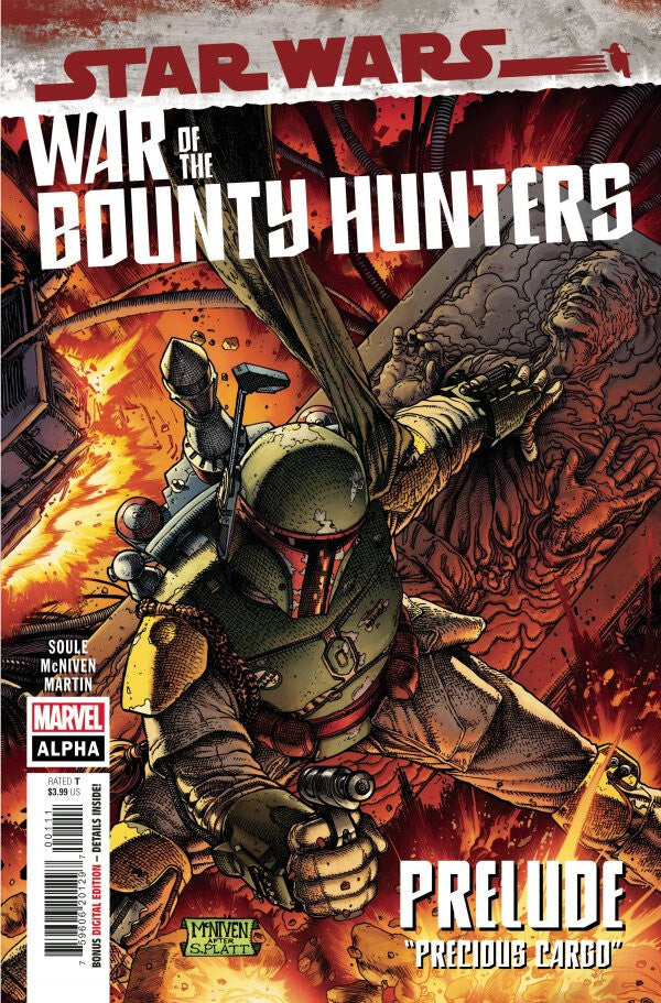 STAR WARS WAR BOUNTY OF THE HUNTERS ALPHA #1 NM 1ST PRINT MAIN COVER MARVEL 2021