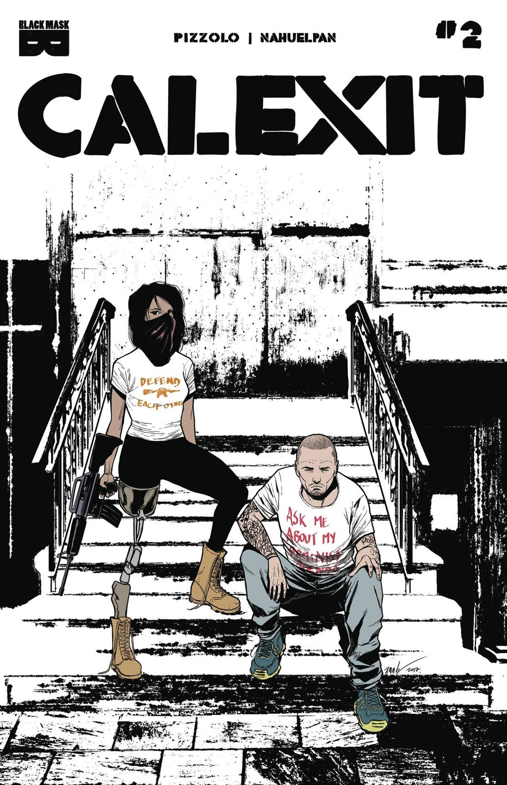 CALEXIT #2 BLACK MASK COMICS NM