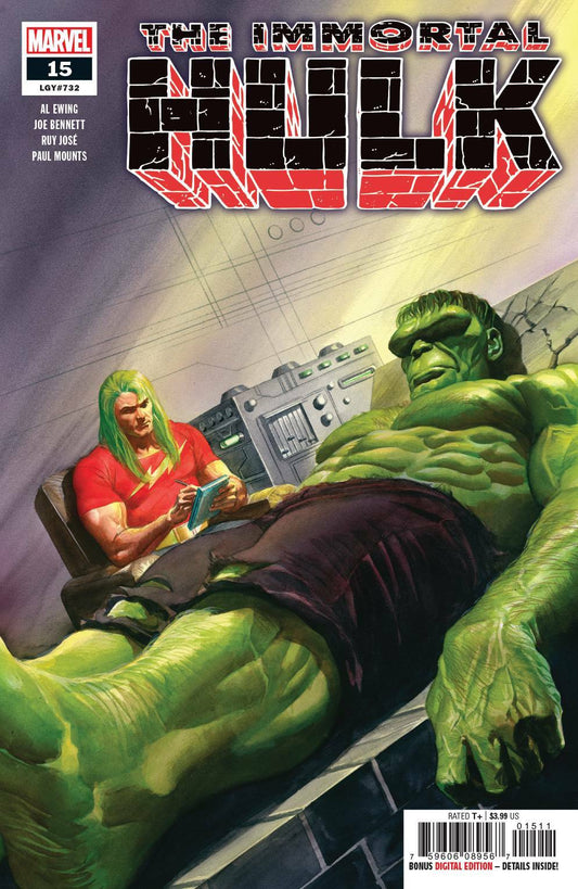 IMMORTAL HULK #15 MAIN COVER MARVEL NM 1ST PRINT 2019