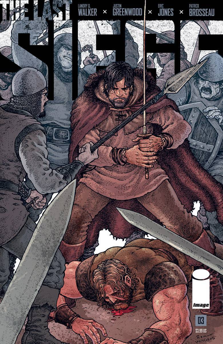 LAST SIEGE #3 OF 8 COVER B VILLALOBOS IMAGE NM