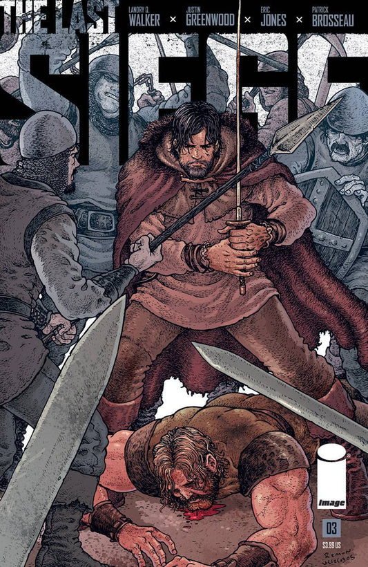 LAST SIEGE #3 OF 8 COVER B VILLALOBOS IMAGE NM