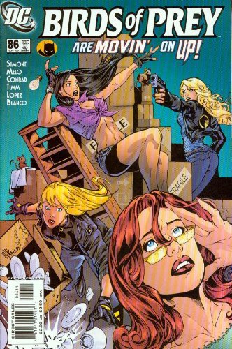 BIRDS OF PREY #86 ARE MOVIN' ON UP! DC NM 1st PRINT
