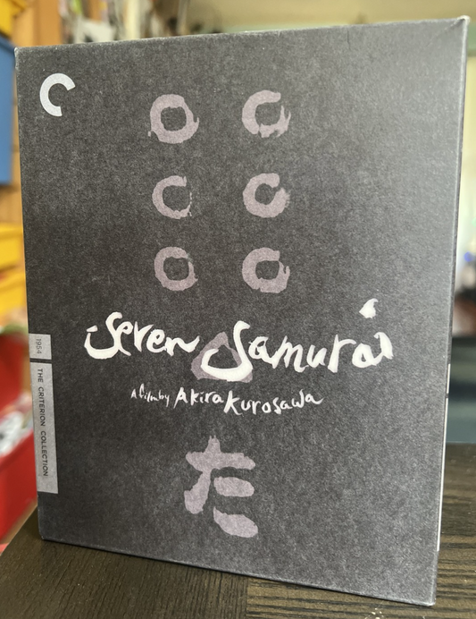 Seven Samurai Criterion Collection Blu-Ray 1954 Akira Kurosawa 2-Disc Box Set