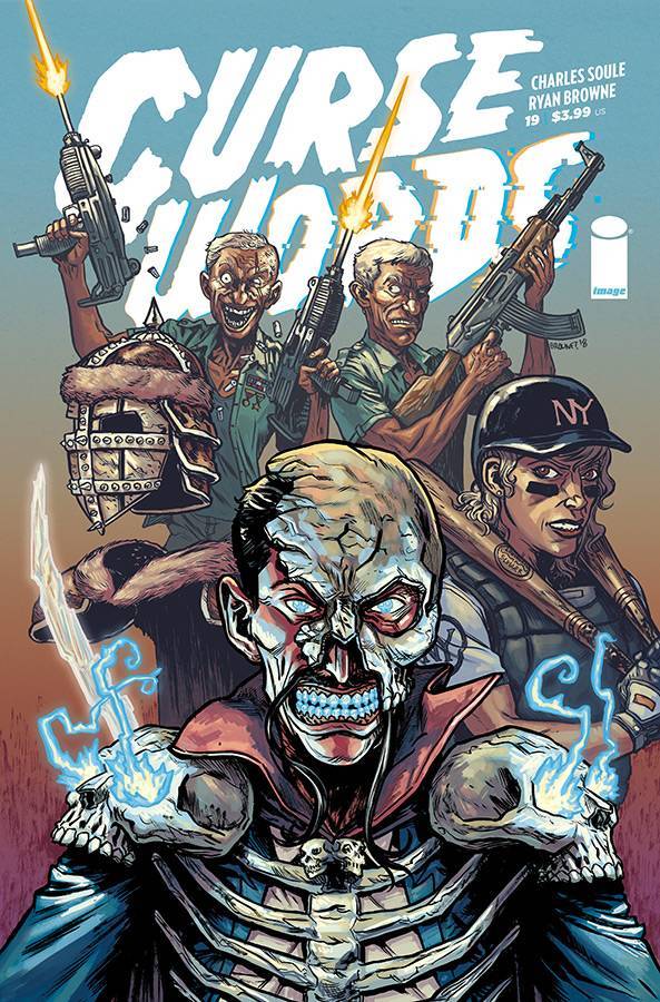 CURSE WORDS #19 COVER A BROWNE MR IMAGE NM 1ST PRINT 2019