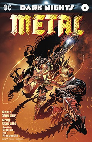 DARK NIGHTS METAL #6 KUBERT VARIANT GREG CAPULLO SCOTT SNYDER NM 1ST PRINT