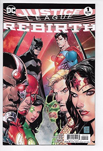 JUSTICE LEAGUE REBIRTH #1 2ND PTG NM 2ND PRINT