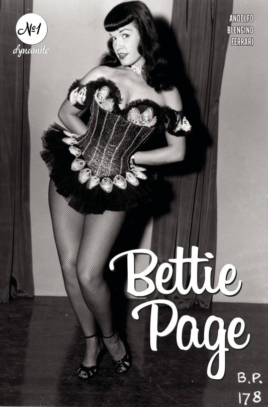 BETTIE PAGE #1 COSPLAY VARIANT ANDOLFO FERRARI COMICS 2023 VF/NM