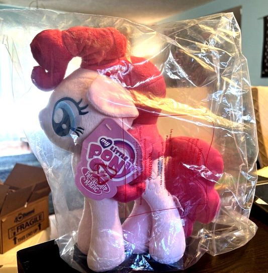 MY LITTLE PONY PINKIE PIE 11" PLUSH 4DE 4TH DIMENSION ENTERTAINMENT BRAND NEW!