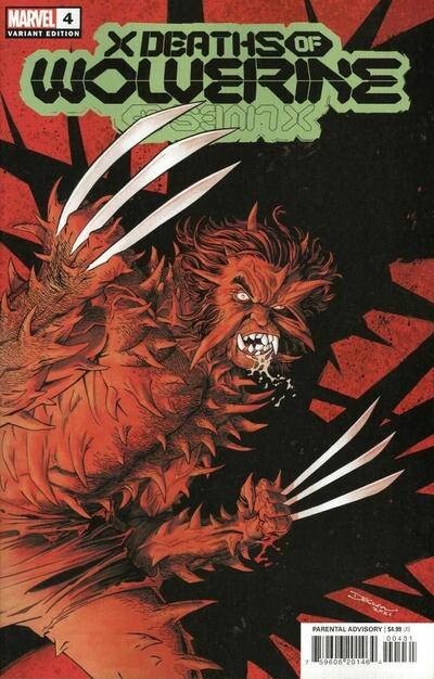X DEATHS OF WOLVERINE #4 SHALVEY VARIANT MARVEL COMICS NM FIRST PRINT 2022